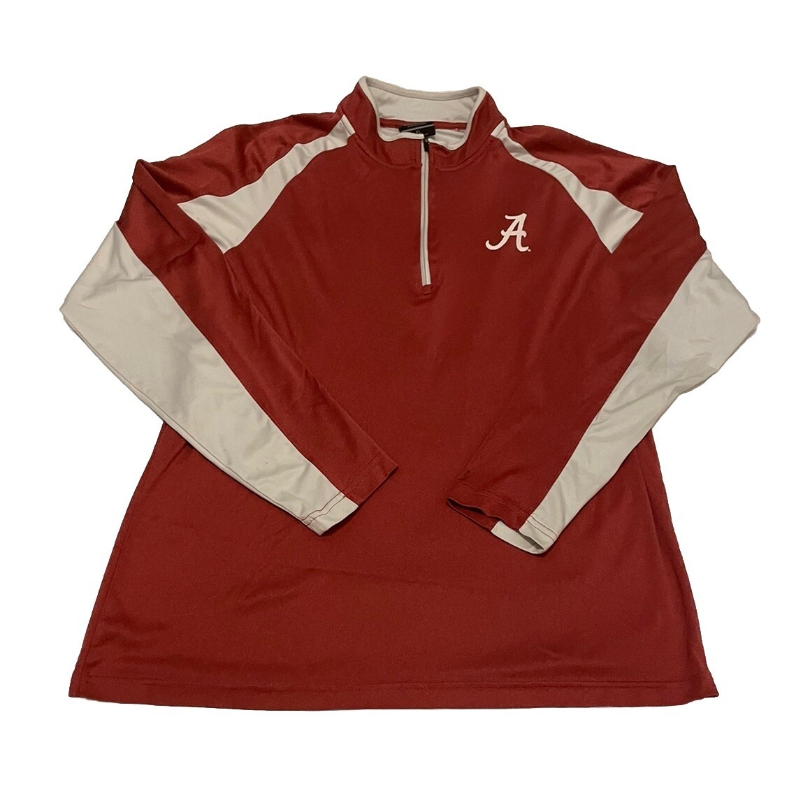 Alabama Crimson Tide Colosseum 14 Zip Pullover Xl Saban Ncaa Football Roll Tide